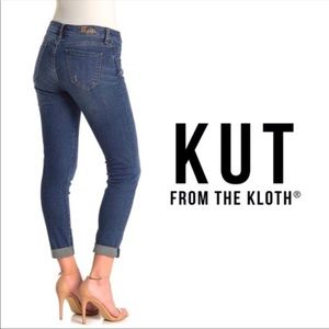 Kut from the Kloth boyfriend jeans darker wash size 8